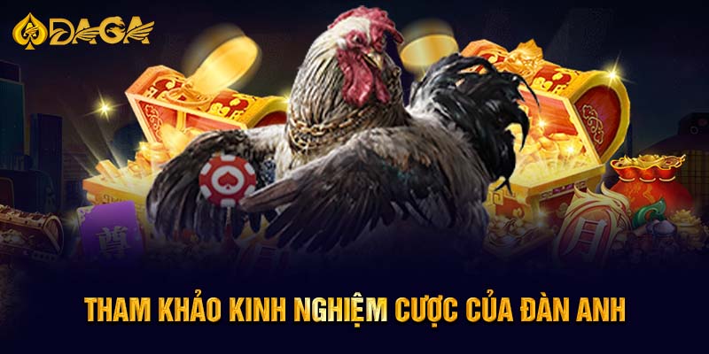 Tham khảo kinh nghiệm cược của đàn anh